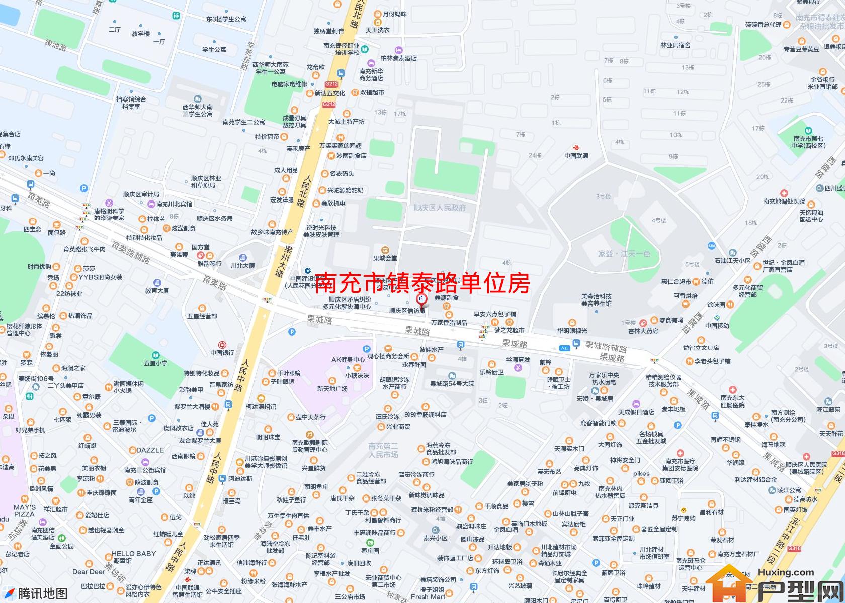 镇泰路单位房小区 - 户型网
