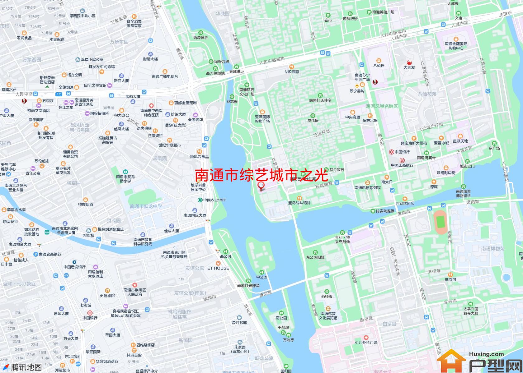 综艺城市之光小区 - 户型网