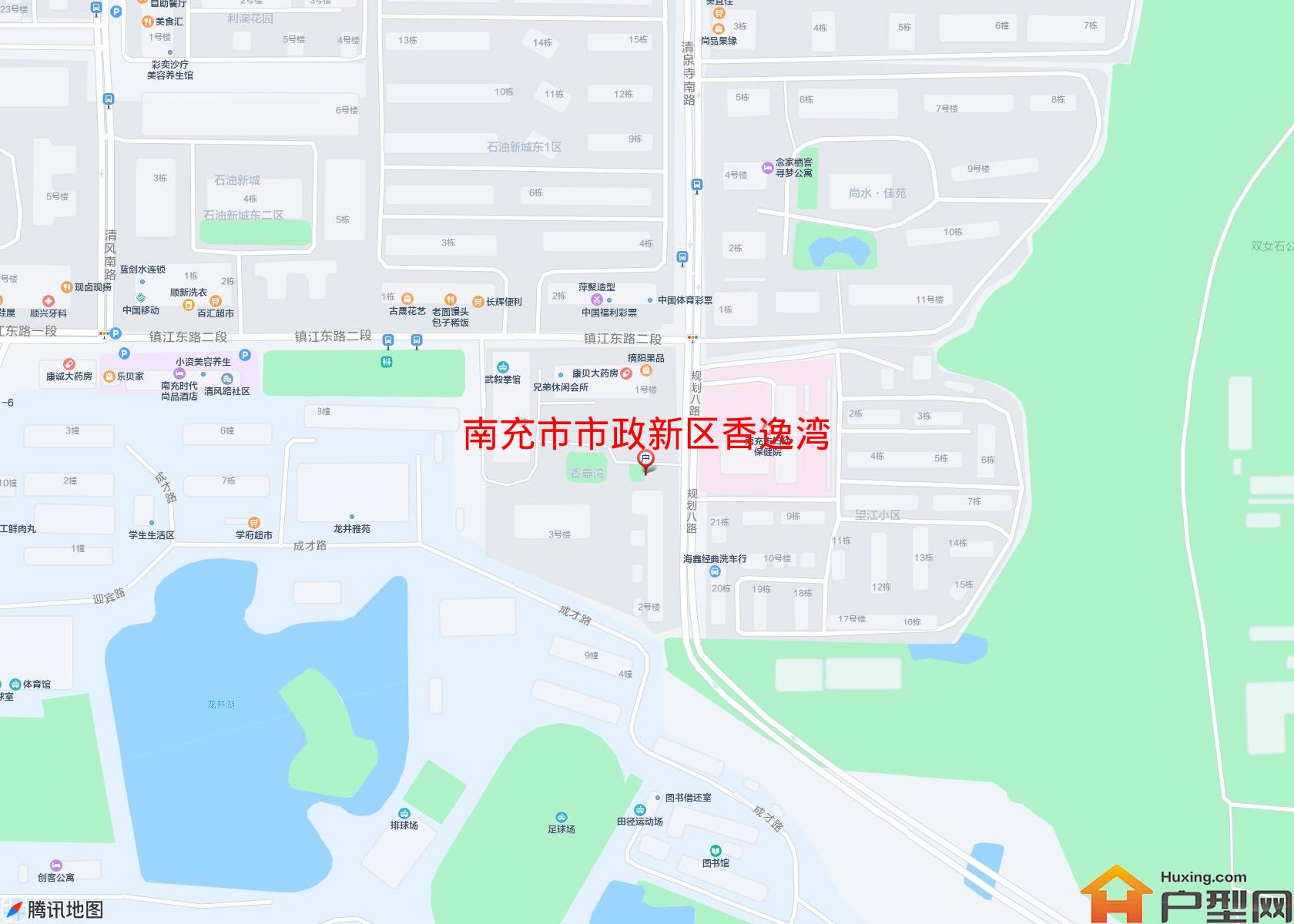 市政新区香逸湾小区 - 户型网