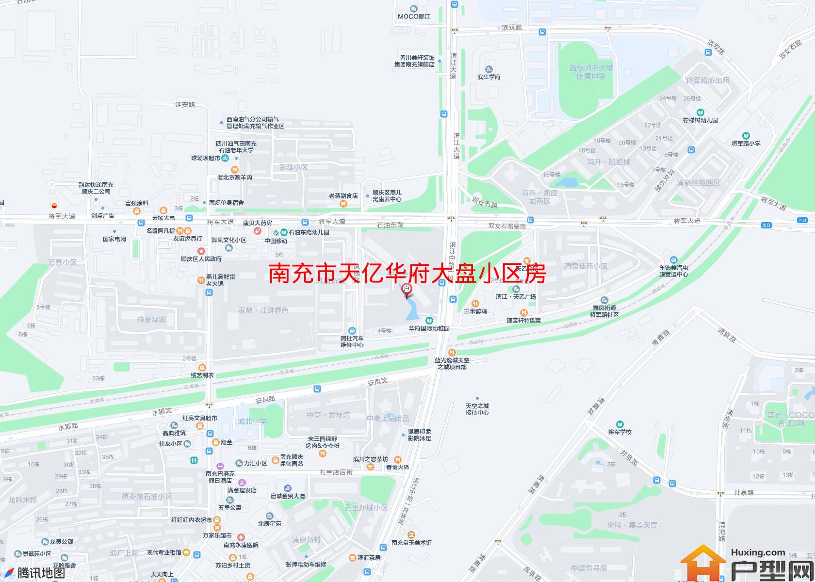 天亿华府大盘小区房小区 - 户型网