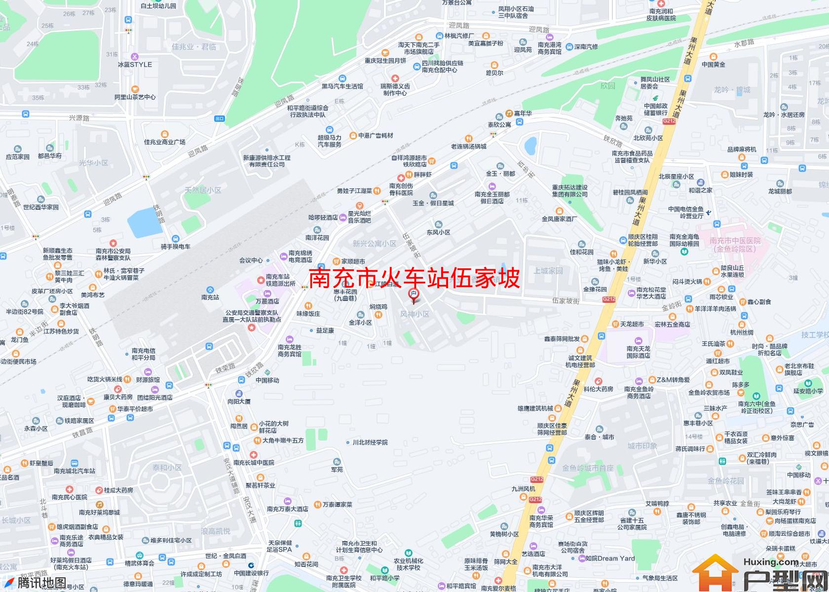 火车站伍家坡小区 - 户型网