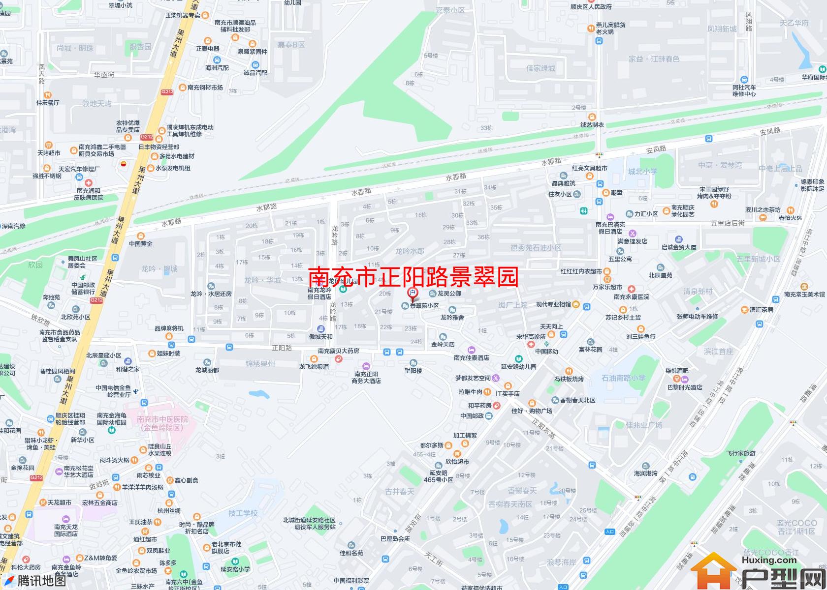 正阳路景翠园小区 - 户型网