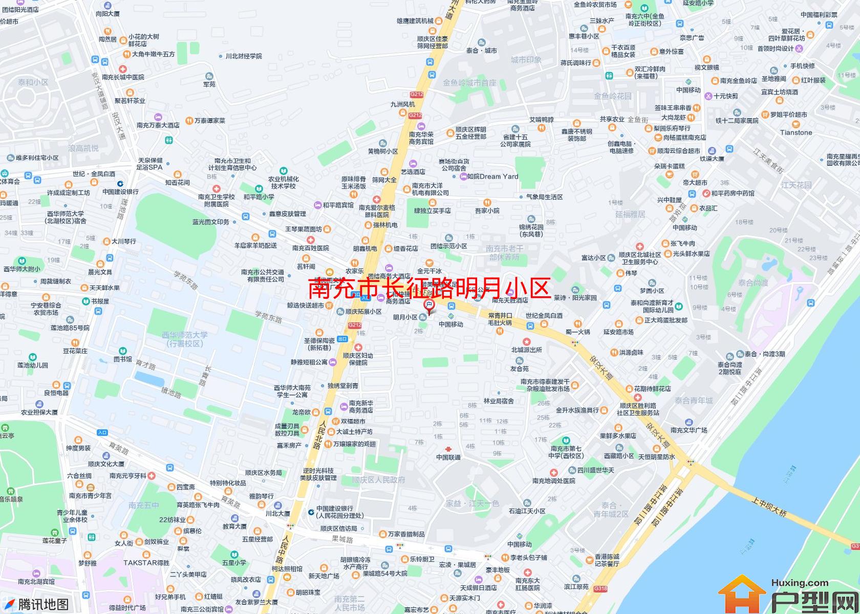 长征路明月小区小区 - 户型网