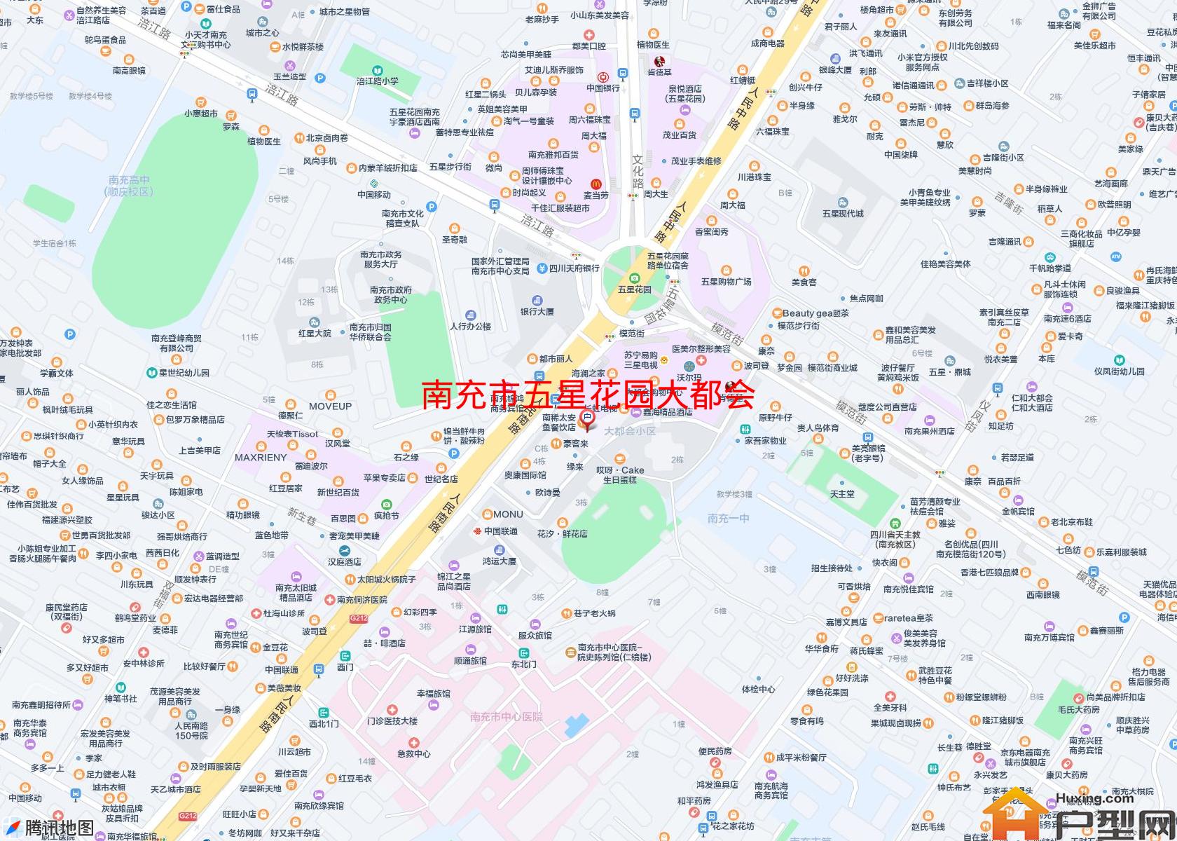 五星花园大都会小区 - 户型网