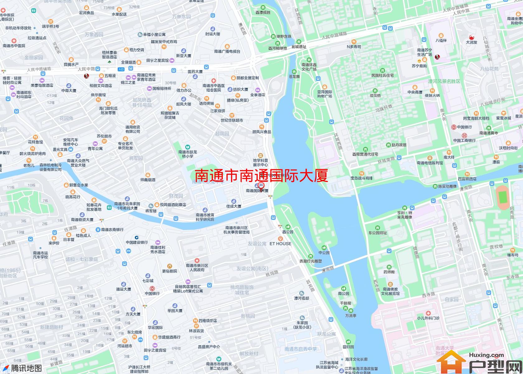 南通国际大厦小区 - 户型网