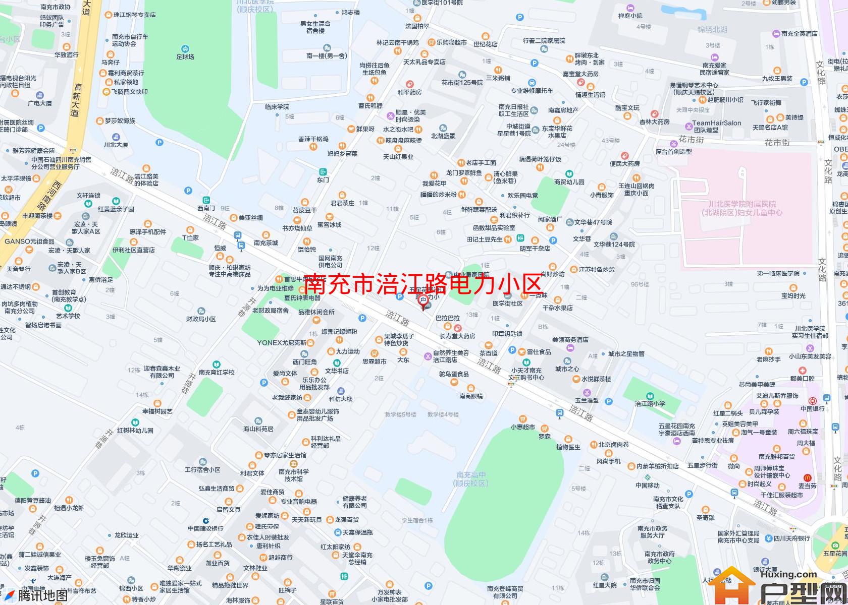 涪江路电力小区小区 - 户型网