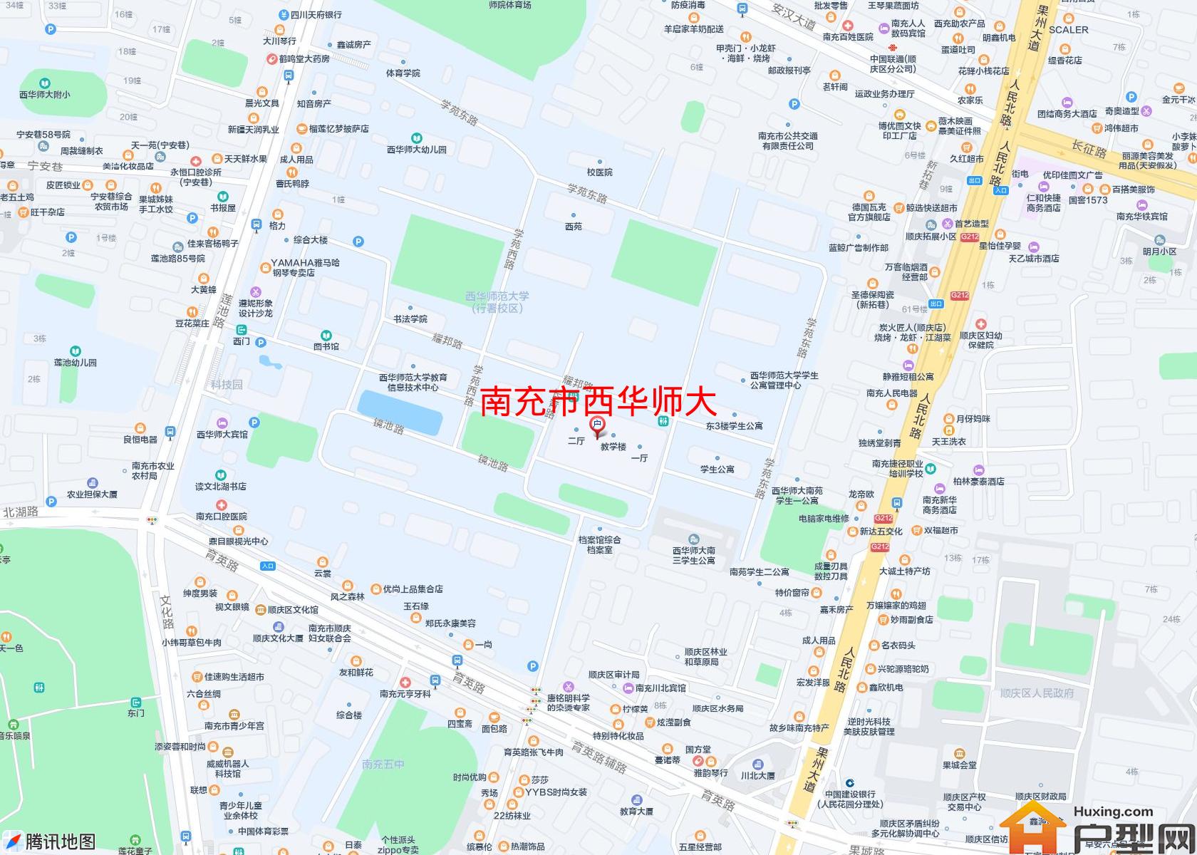 西华师大小区 - 户型网