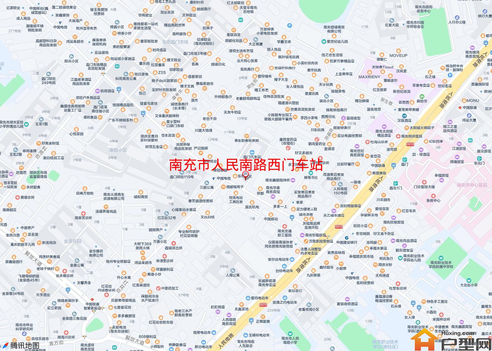 人民南路西门车站小区 - 户型网