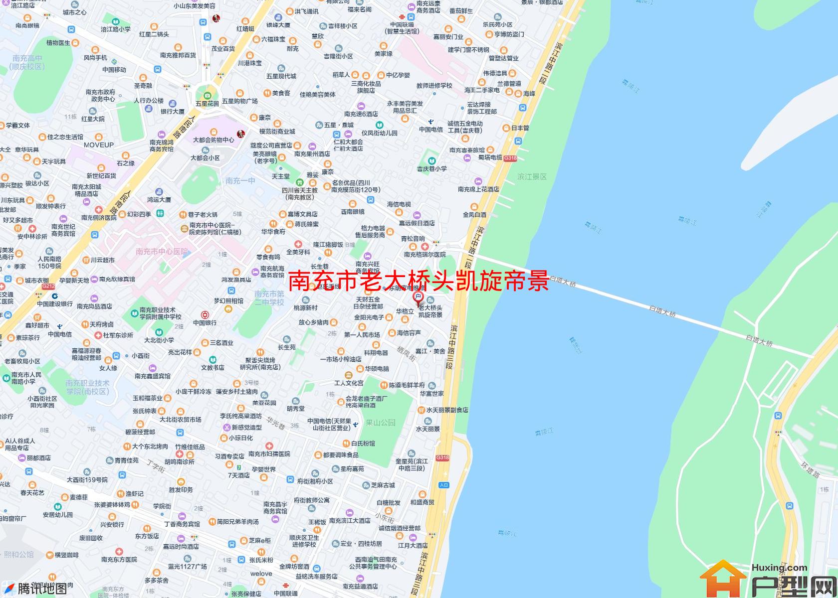 老大桥头凯旋帝景小区 - 户型网