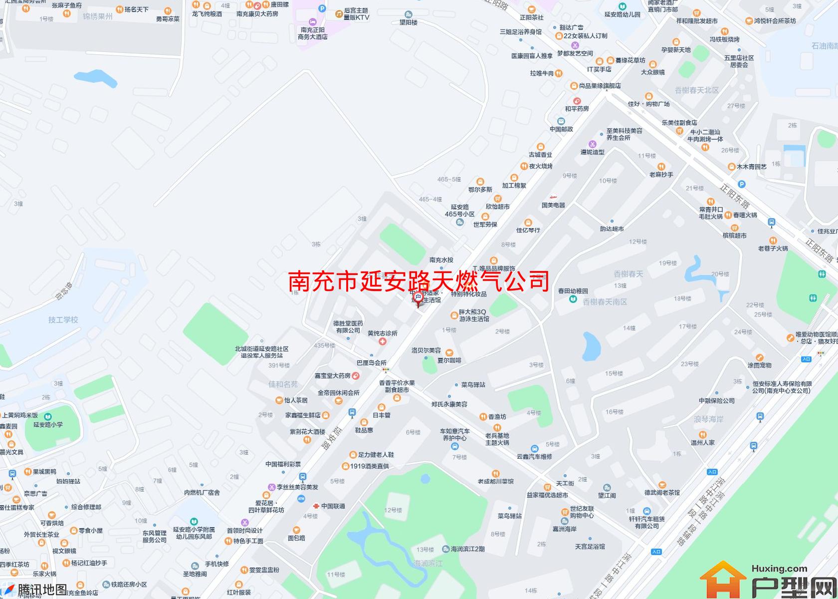 延安路天燃气公司小区 - 户型网