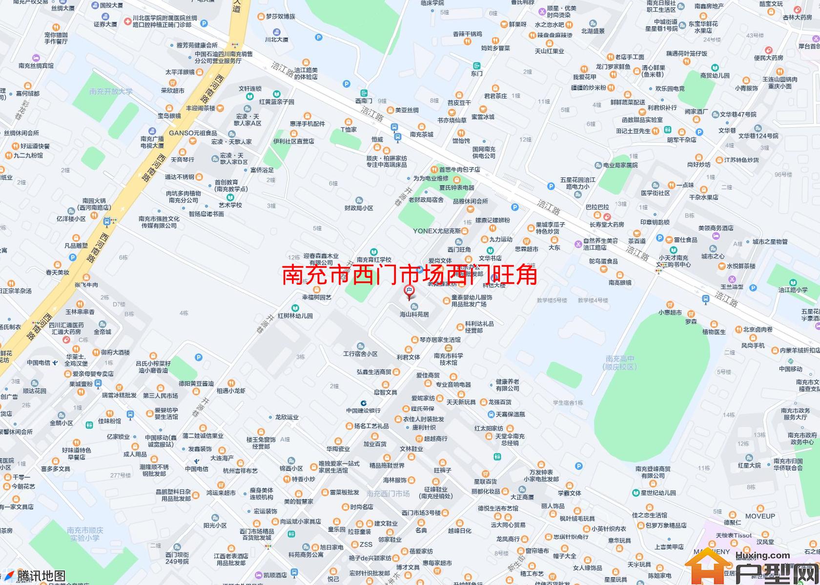西门市场西门旺角小区 - 户型网