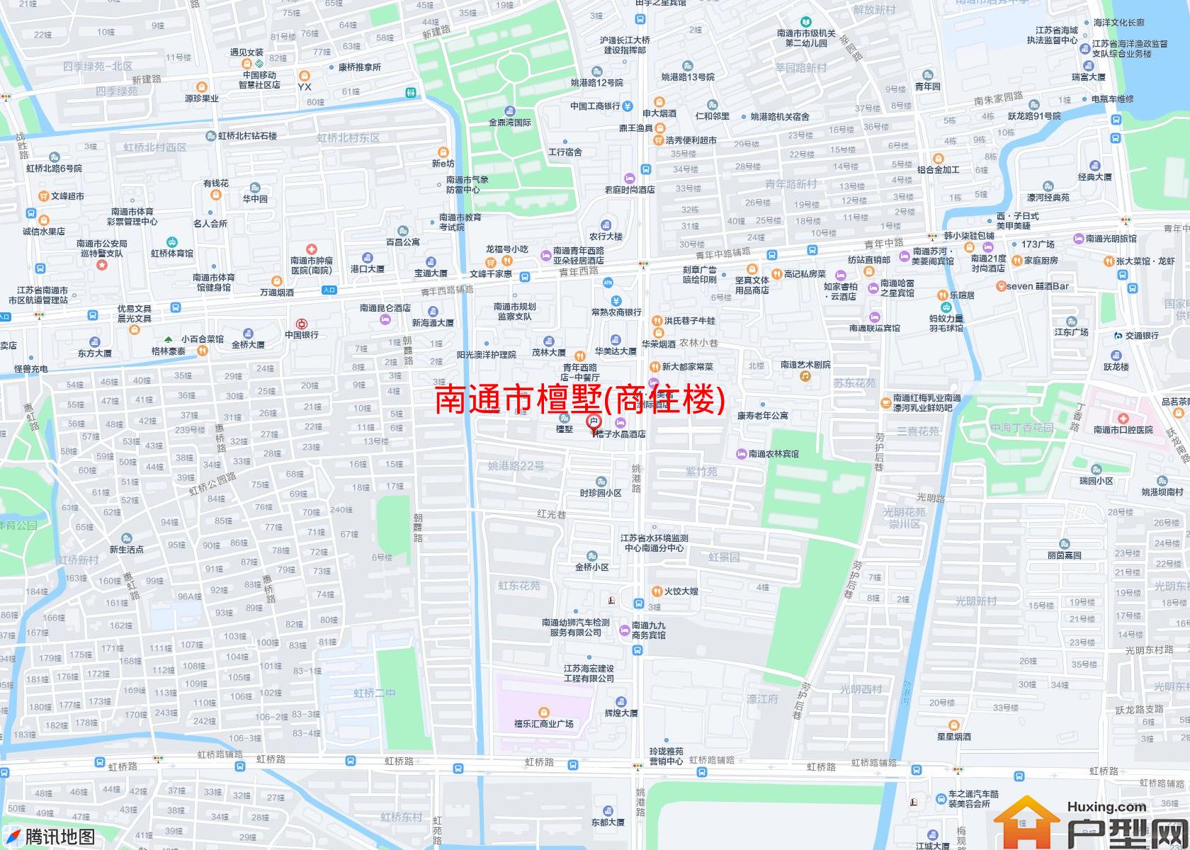 檀墅(商住楼)小区 - 户型网
