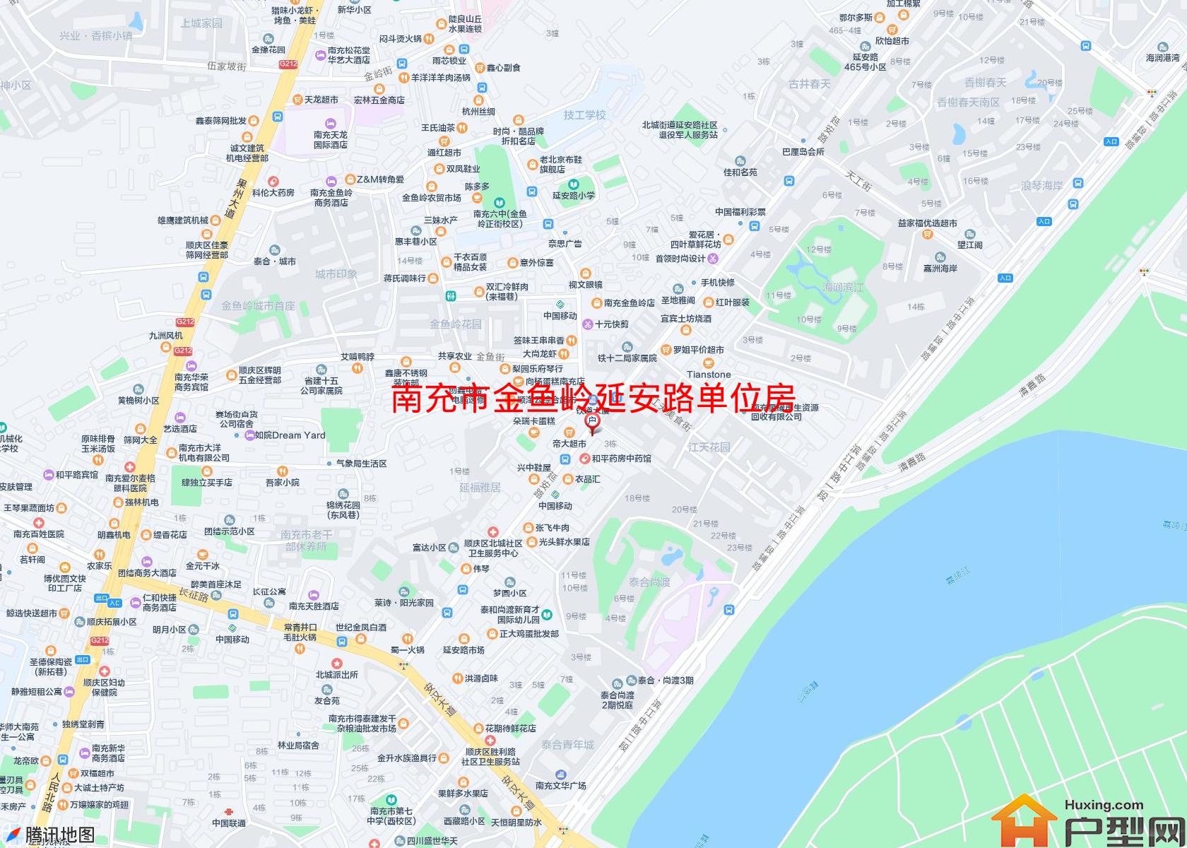 金鱼岭延安路单位房小区 - 户型网