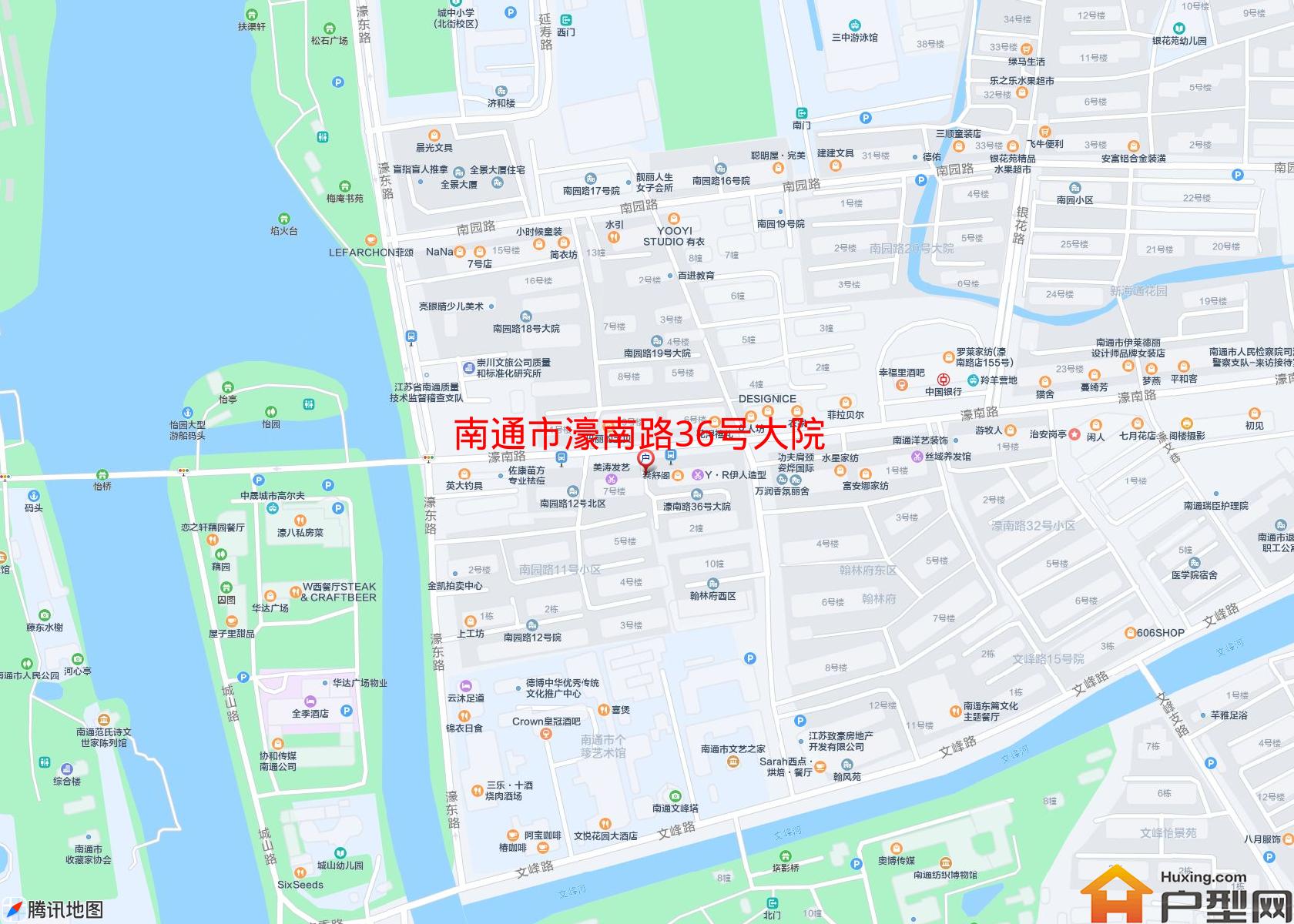 濠南路36号大院小区 - 户型网