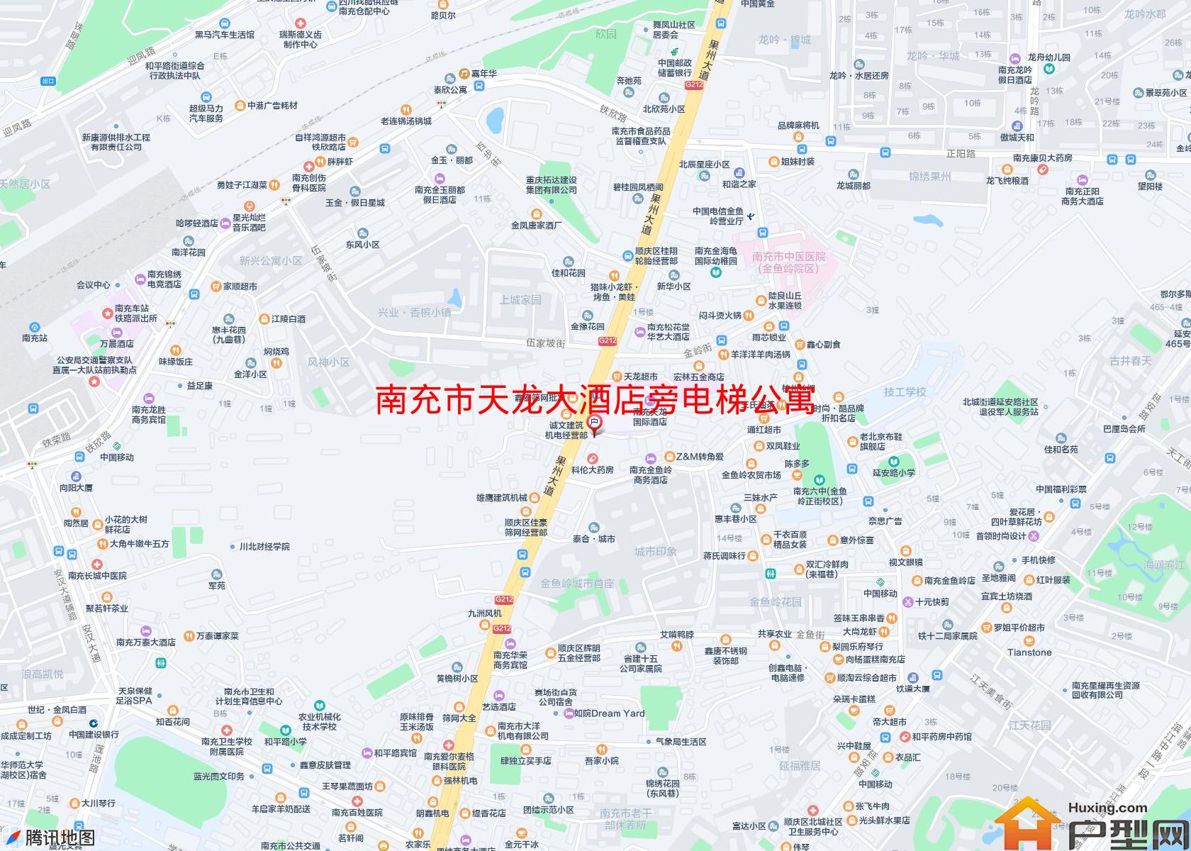 天龙大酒店旁电梯公寓小区 - 户型网