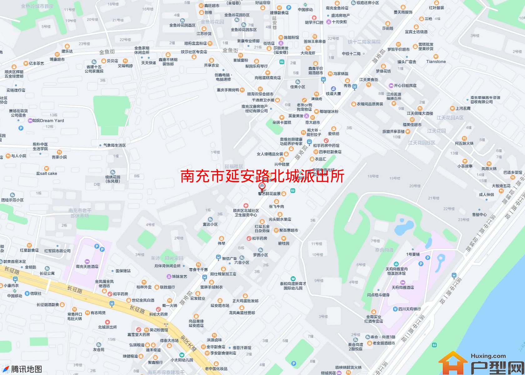 延安路北城派出所小区 - 户型网