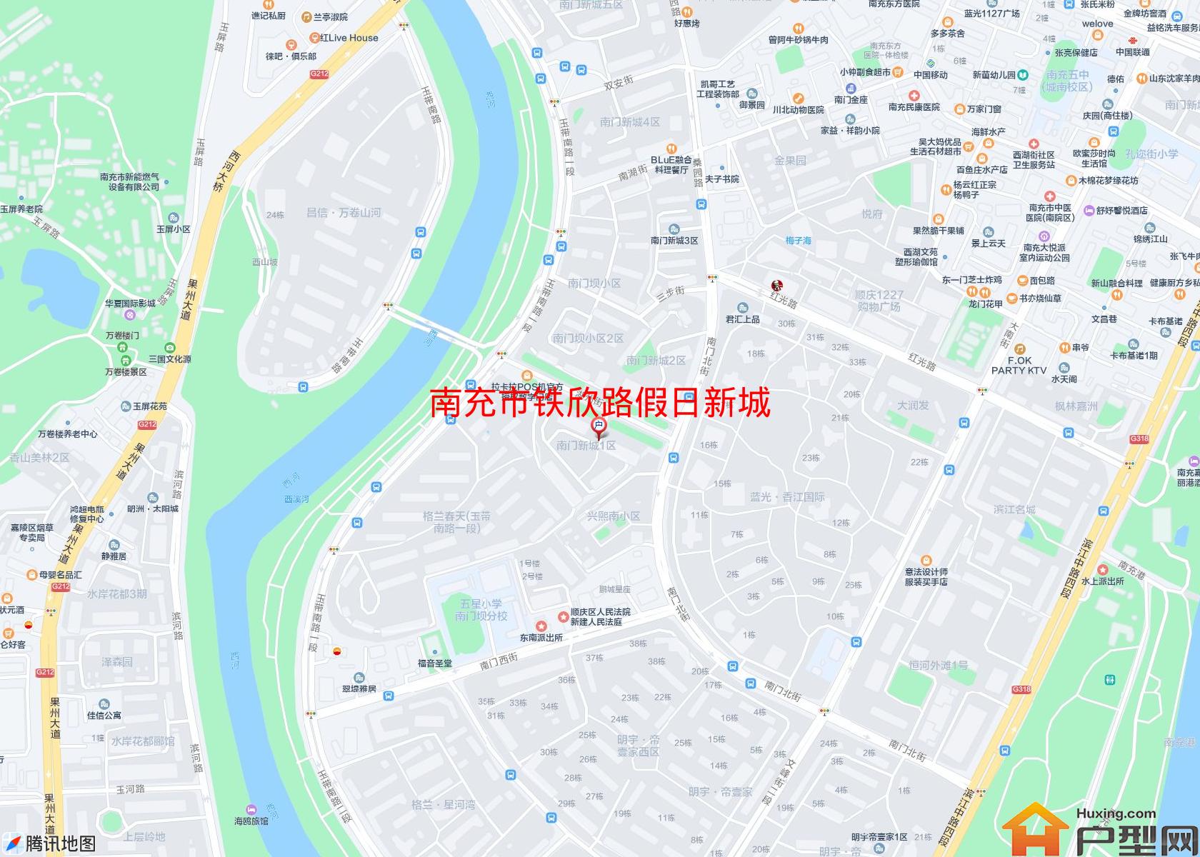 铁欣路假日新城小区 - 户型网