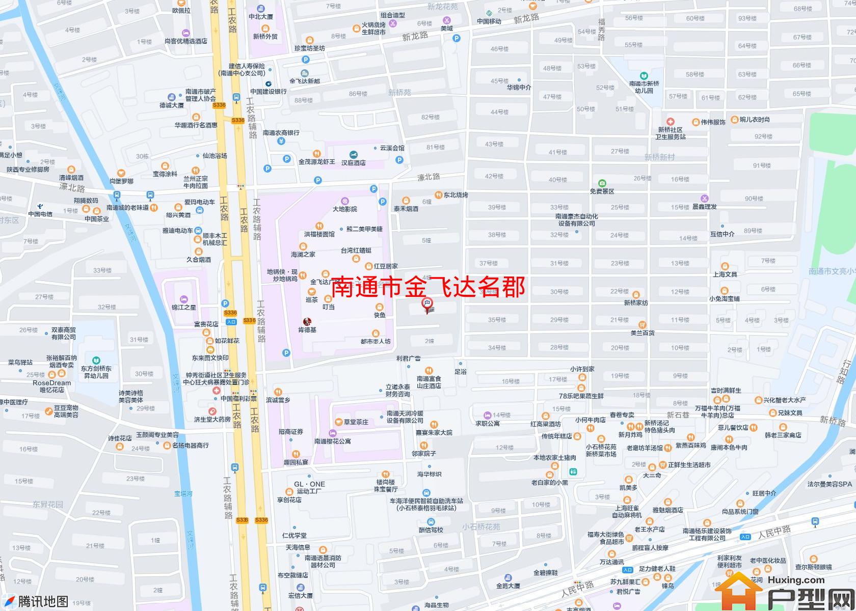 金飞达名郡小区 - 户型网