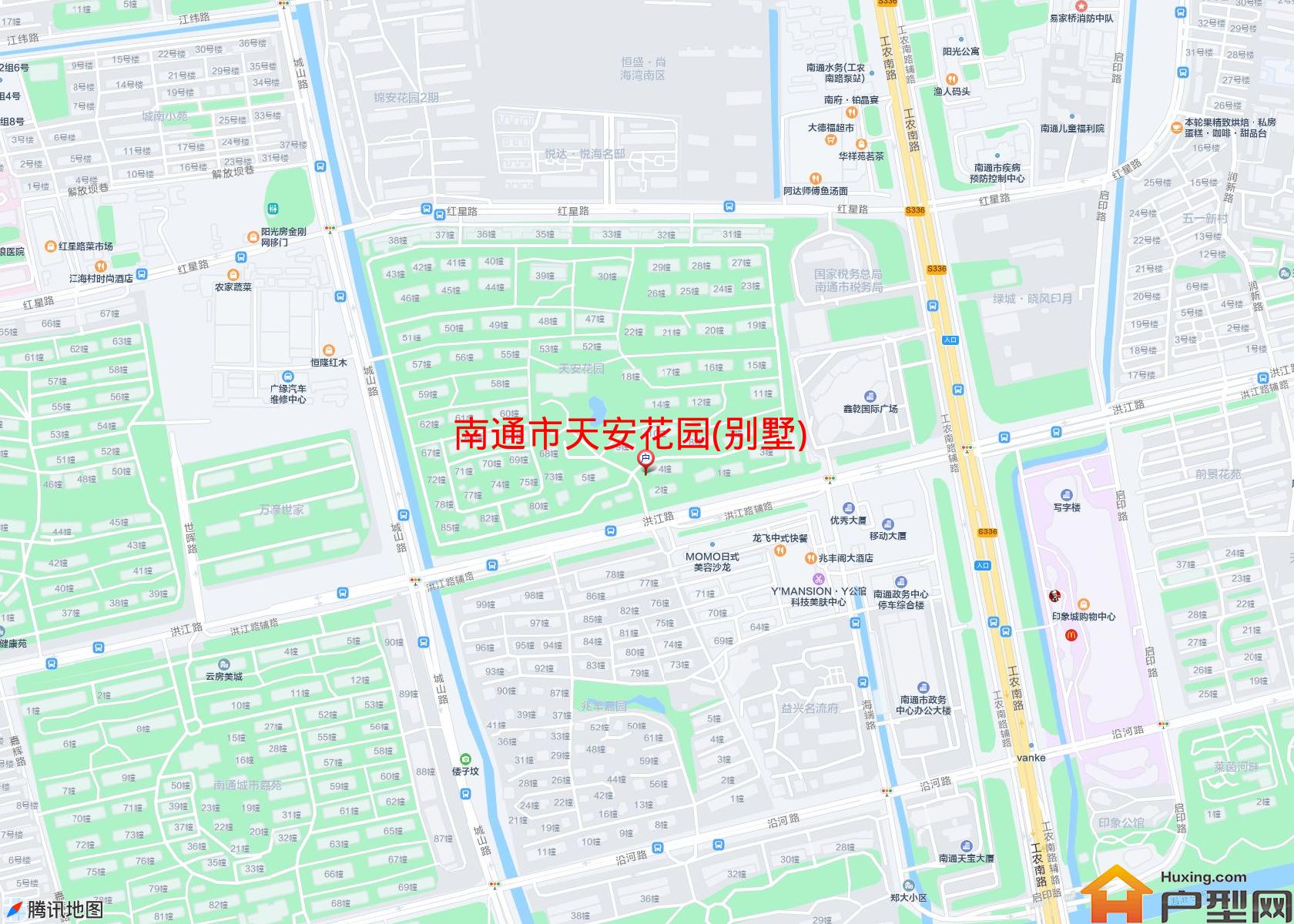 天安花园(别墅)小区 - 户型网