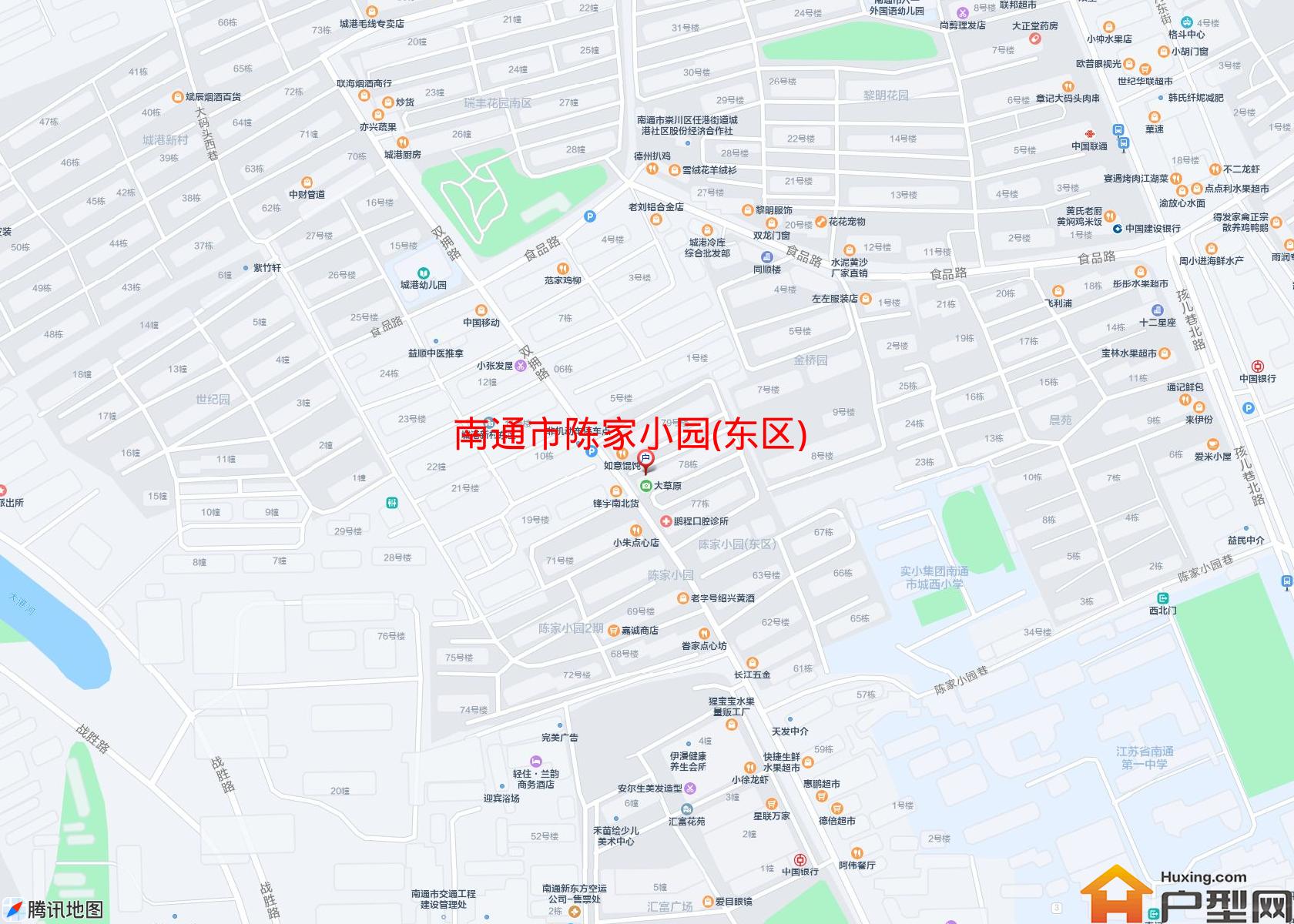 陈家小园(东区)小区 - 户型网
