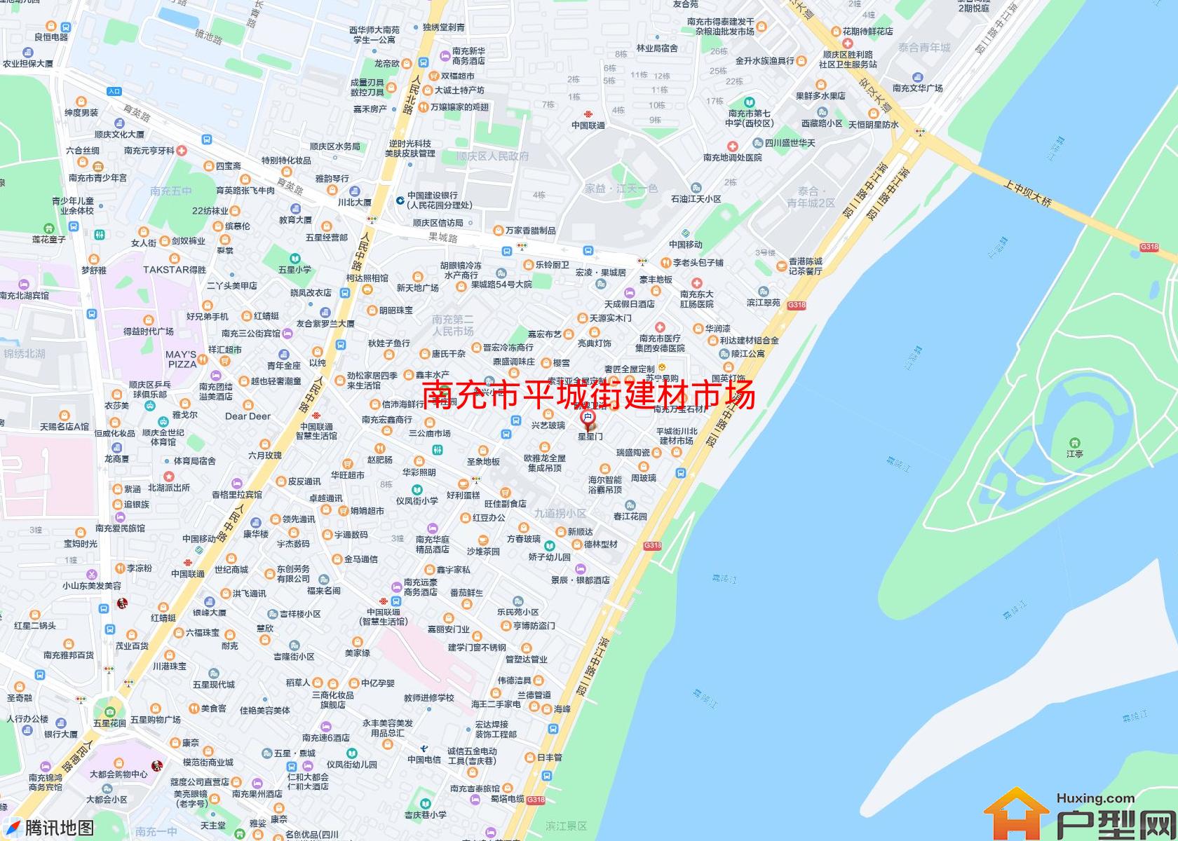 平城街建材市场小区 - 户型网