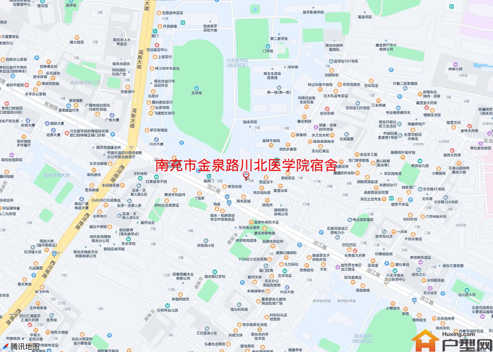 金泉路川北医学院宿舍小区 - 户型网
