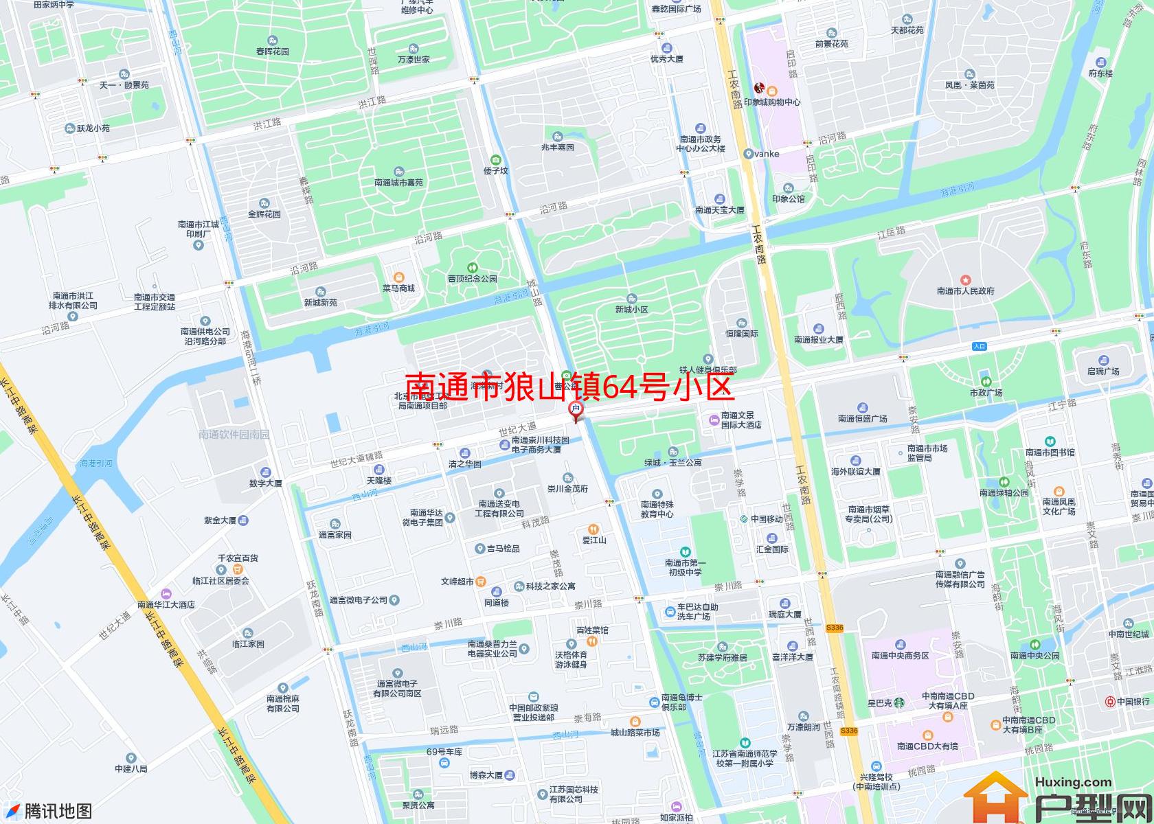 狼山镇64号小区小区 - 户型网