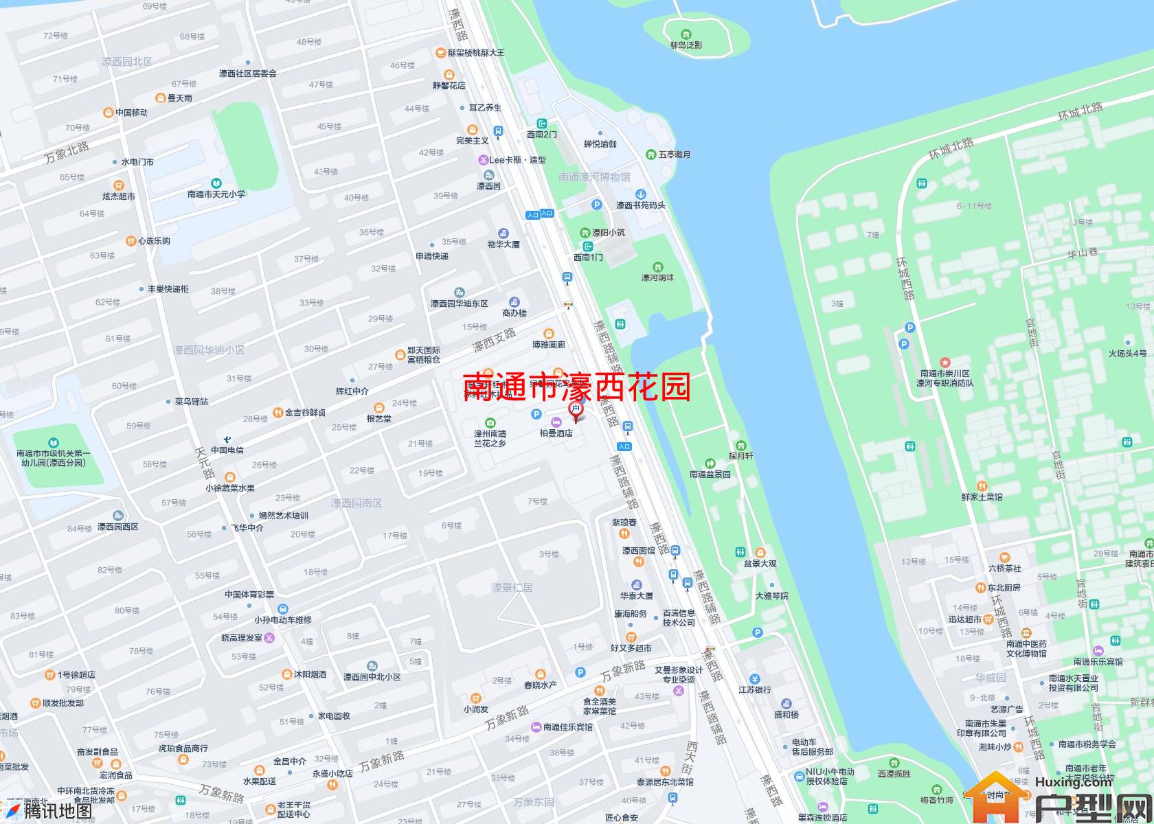 濠西花园小区 - 户型网
