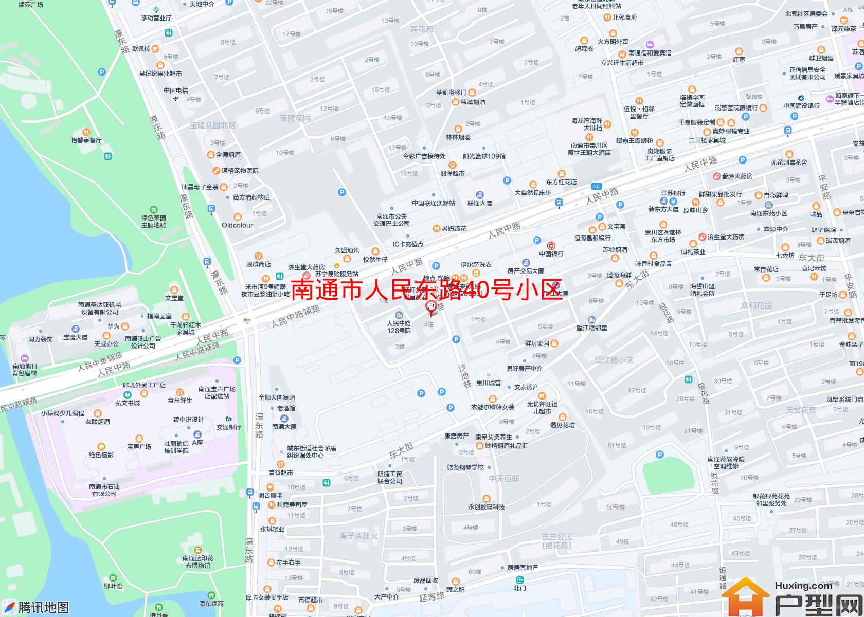 人民东路40号小区小区 - 户型网
