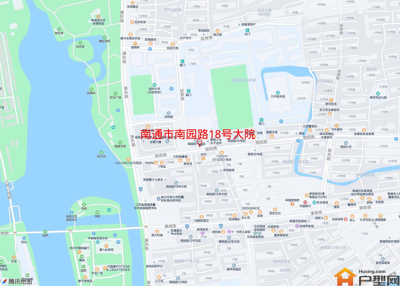 南园路18号大院小区 - 户型网