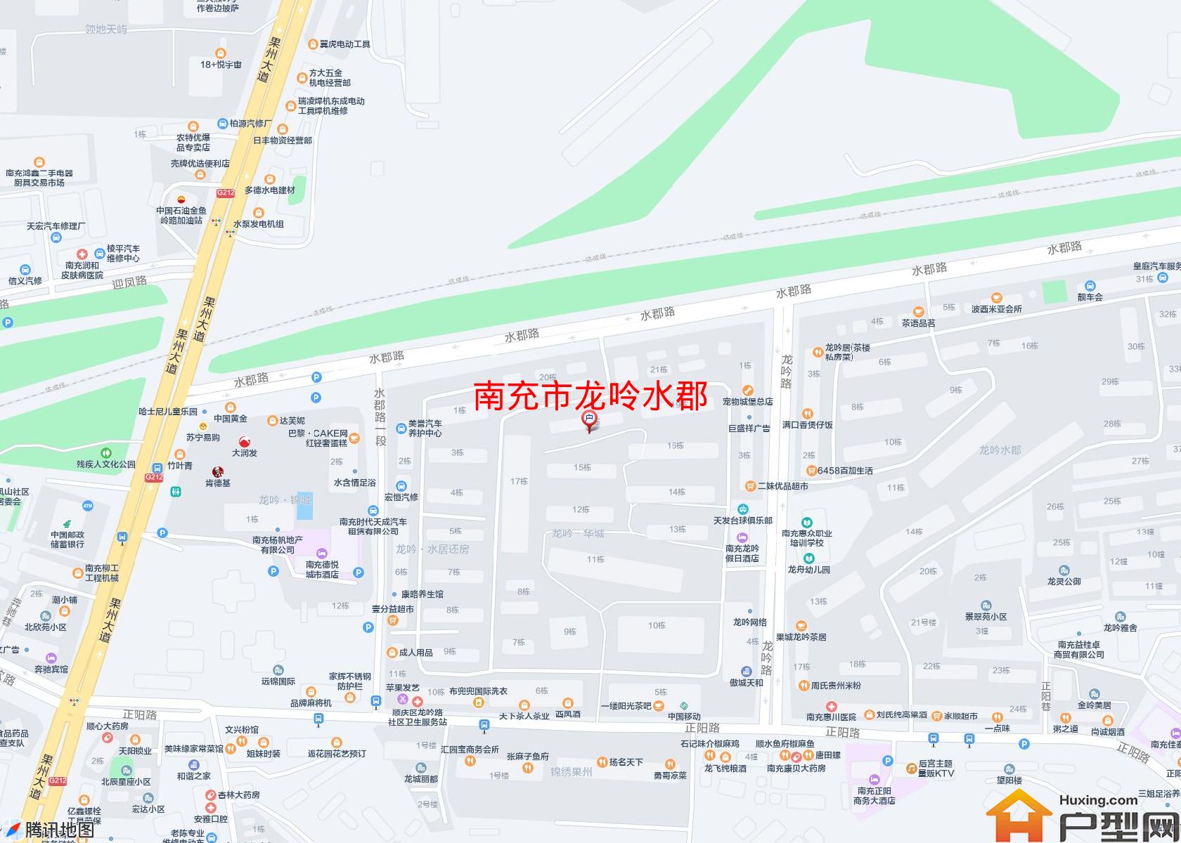 龙呤水郡小区 - 户型网