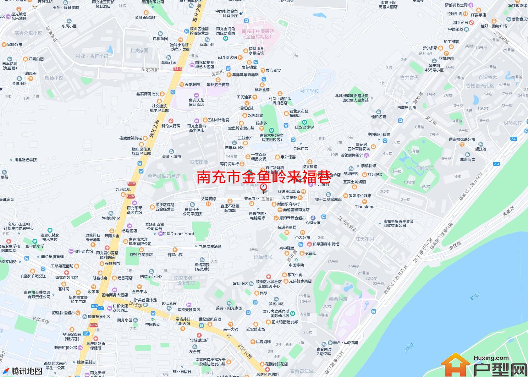 金鱼岭来福巷小区 - 户型网