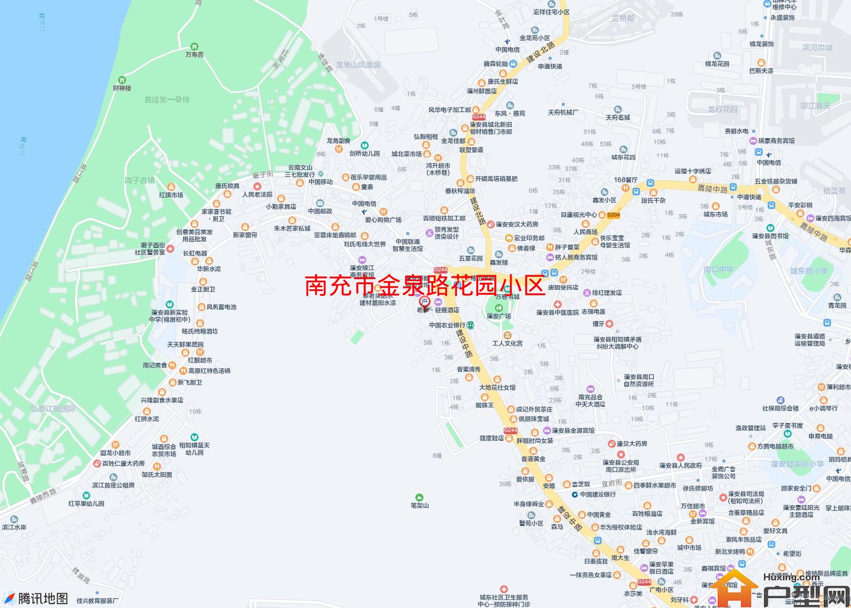 金泉路花园小区小区 - 户型网