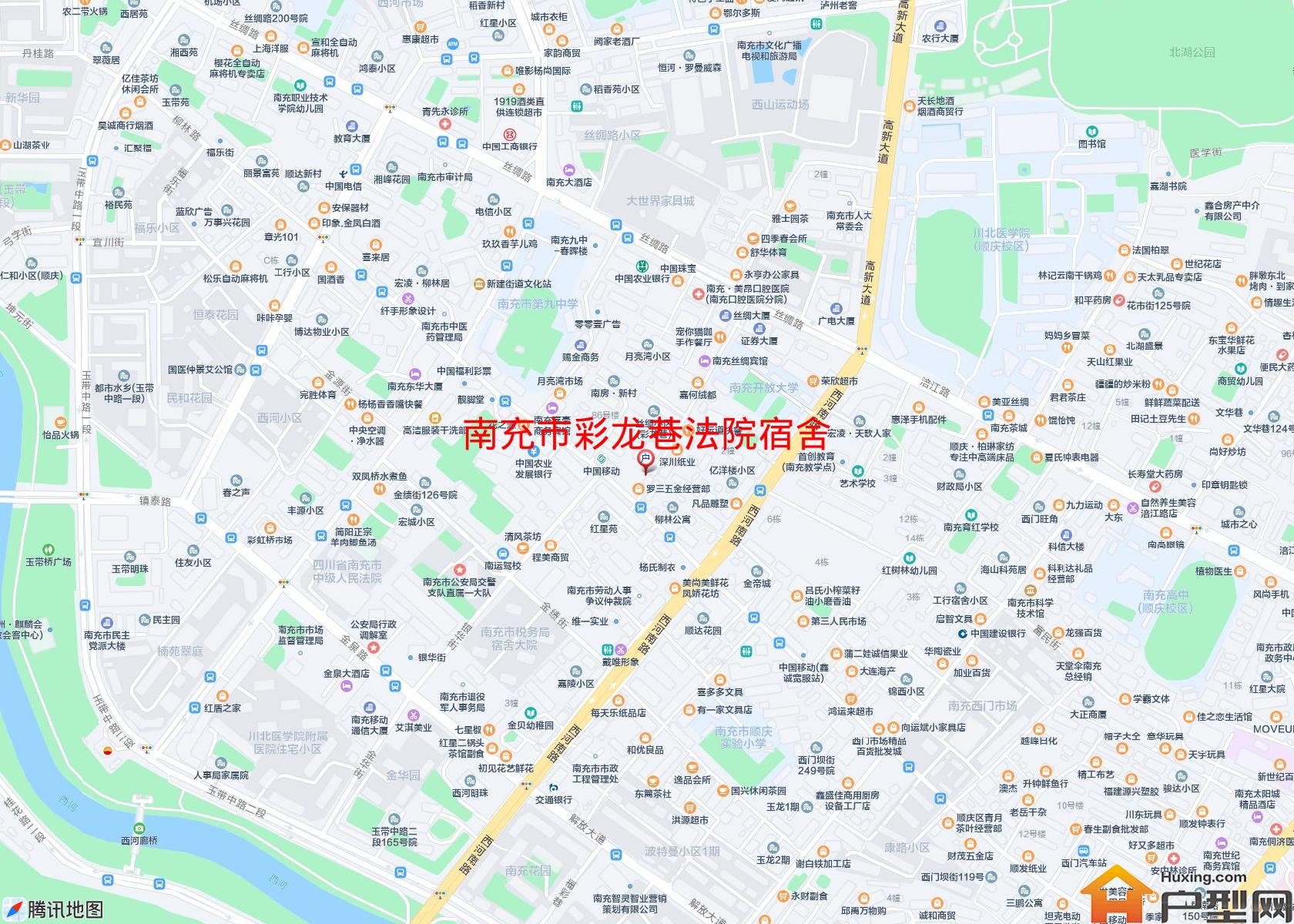 彩龙巷法院宿舍小区 - 户型网