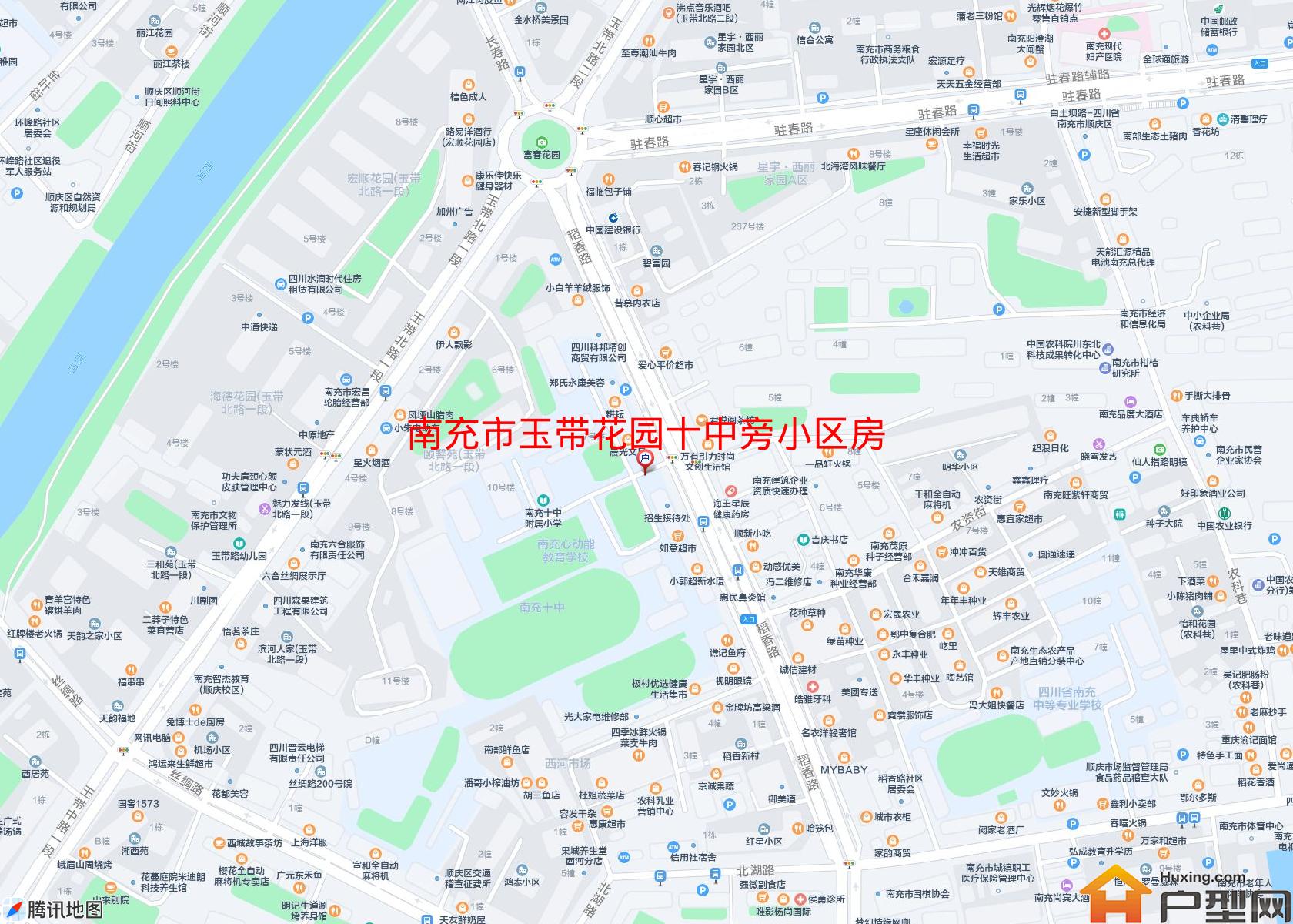 玉带花园十中旁小区房小区 - 户型网