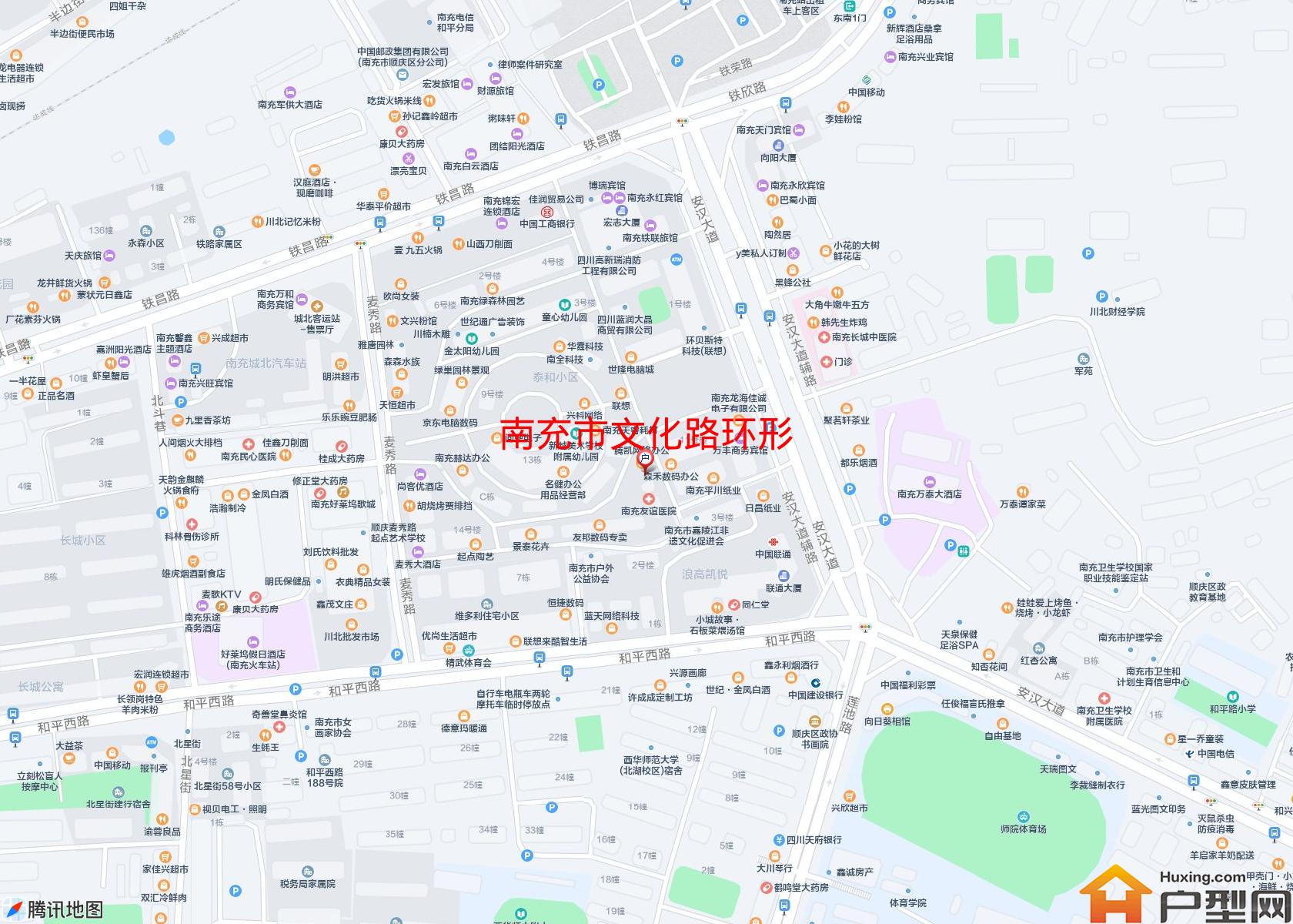 文化路环形小区 - 户型网