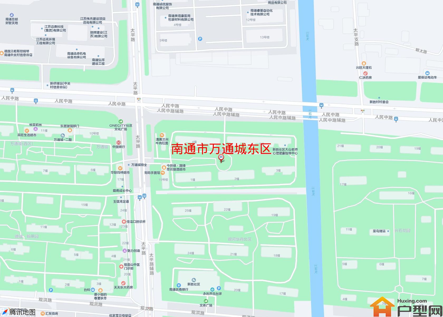 万通城东区小区 - 户型网