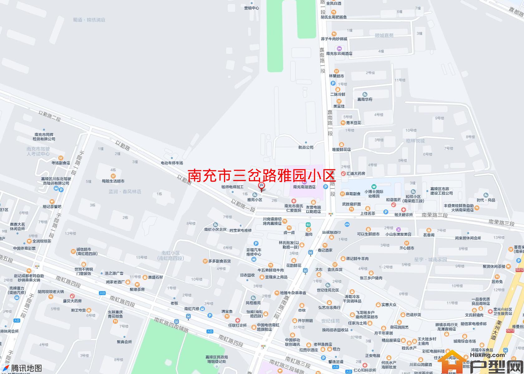 三岔路雅园小区小区 - 户型网