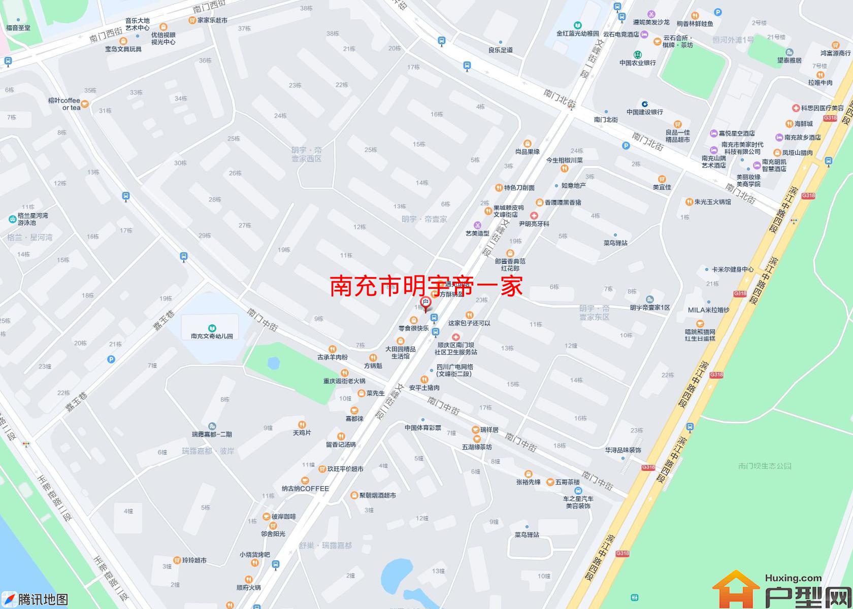 明宇帝一家小区 - 户型网