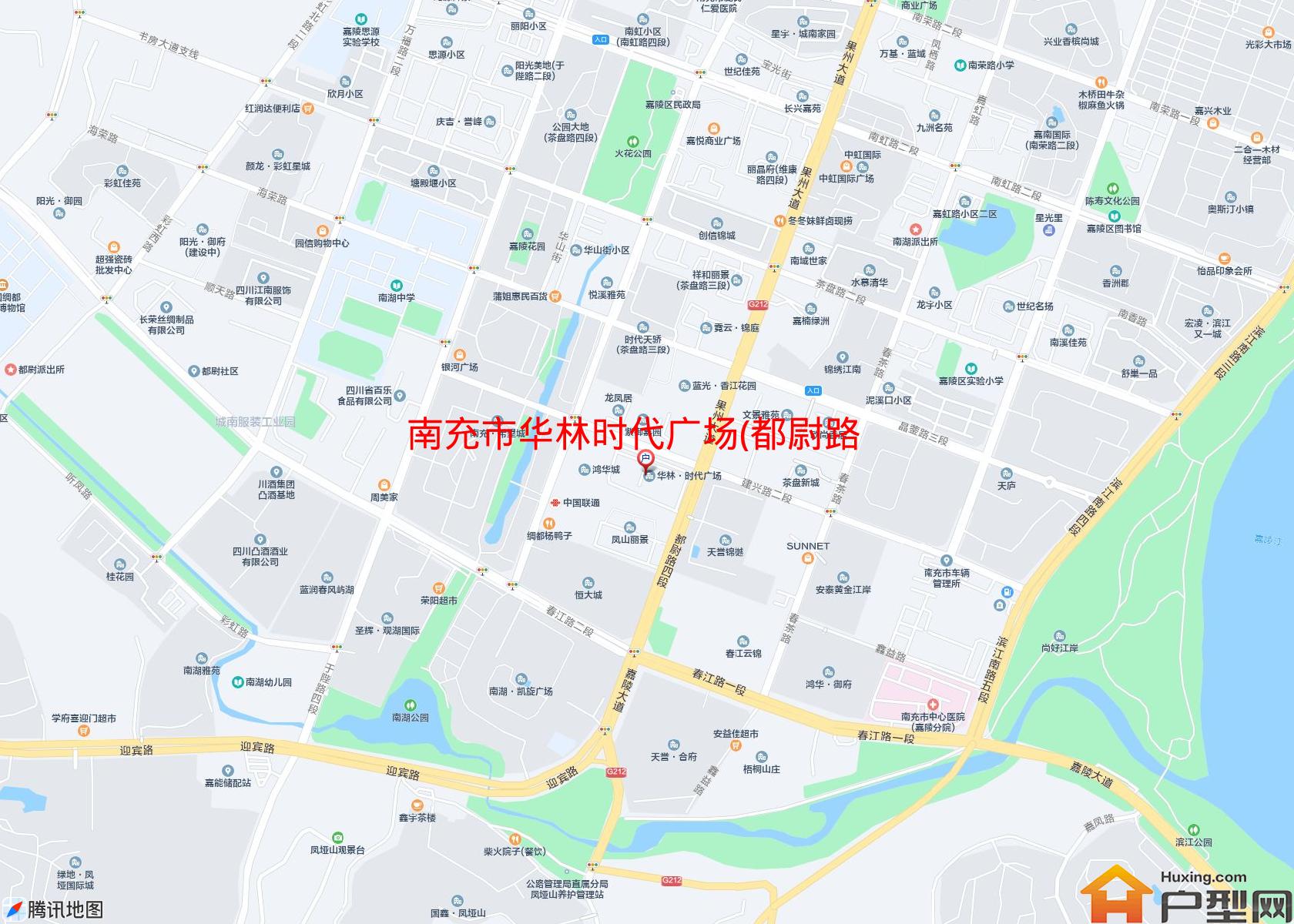 华林时代广场(都尉路四段)小区 - 户型网