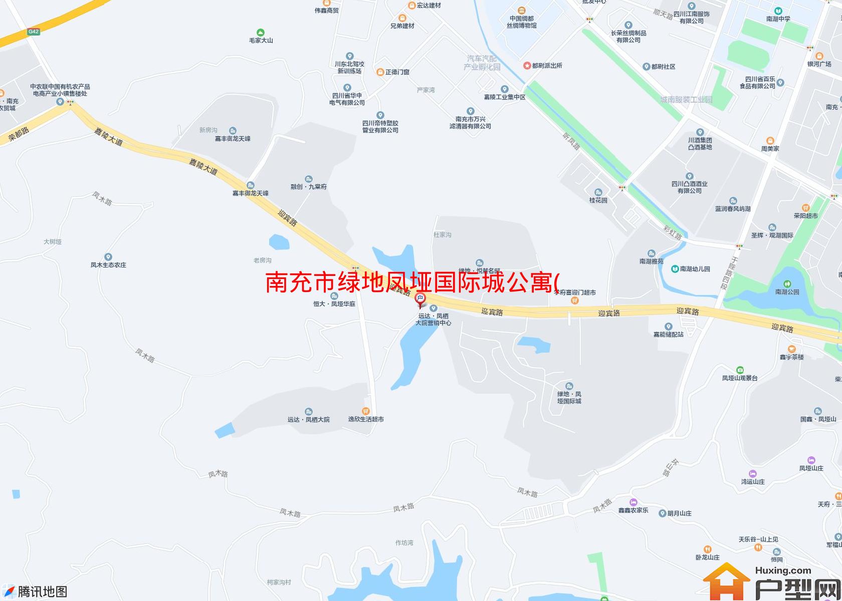 绿地凤垭国际城公寓(嘉陵大道)小区 - 户型网