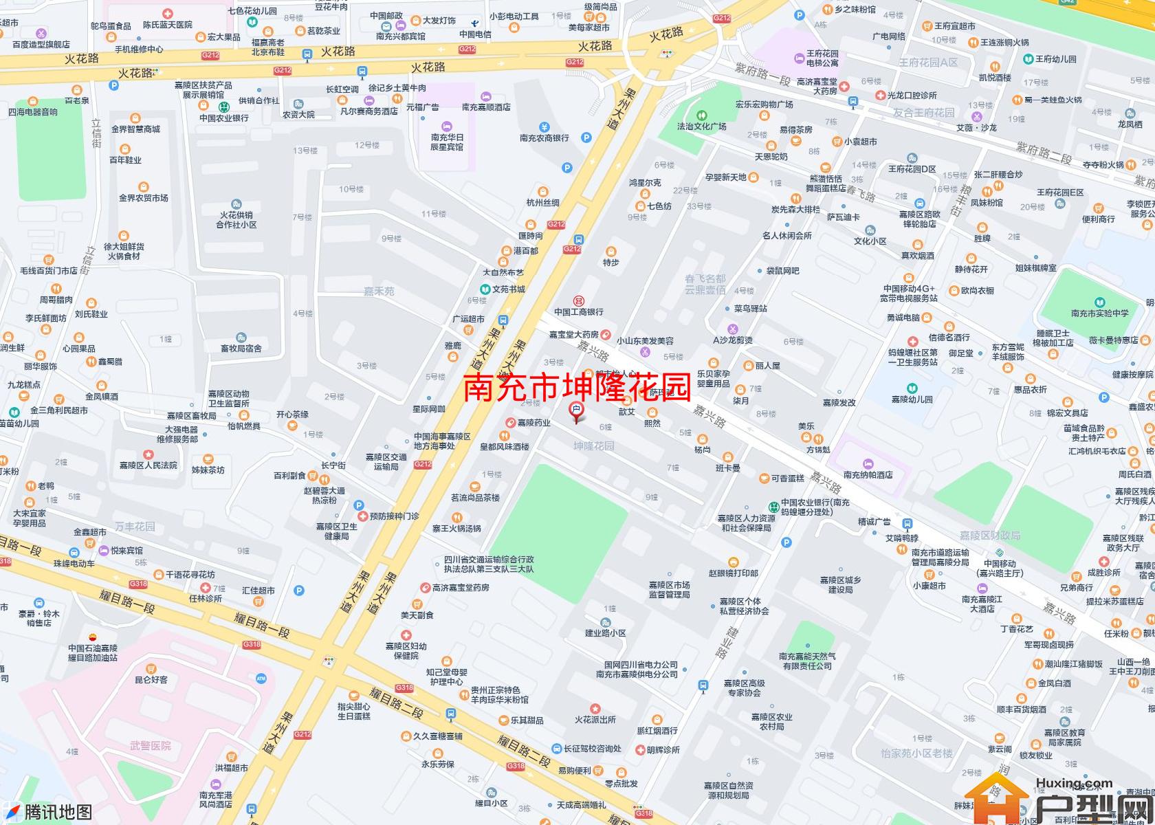 坤隆花园小区 - 户型网