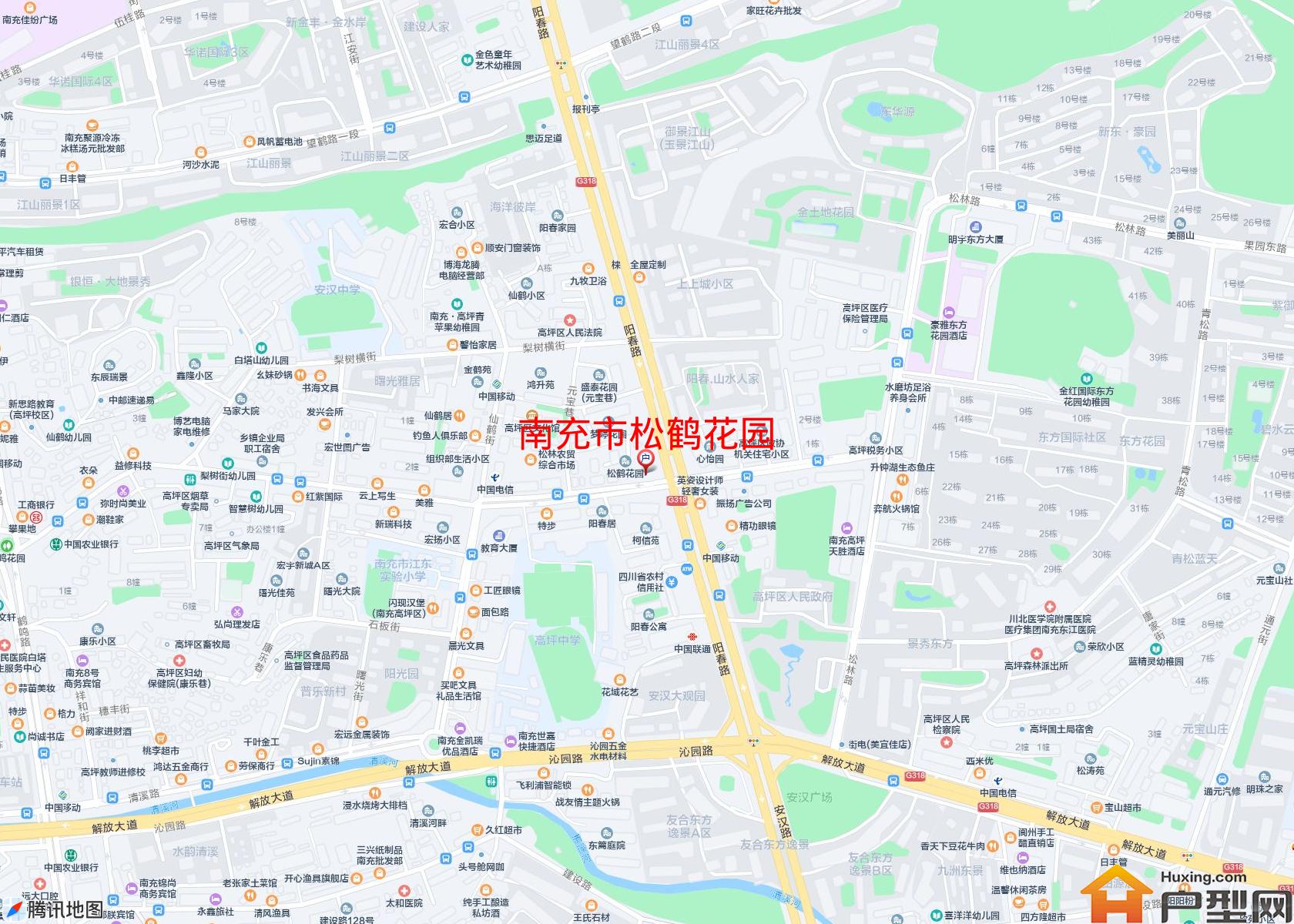 松鹤花园小区 - 户型网