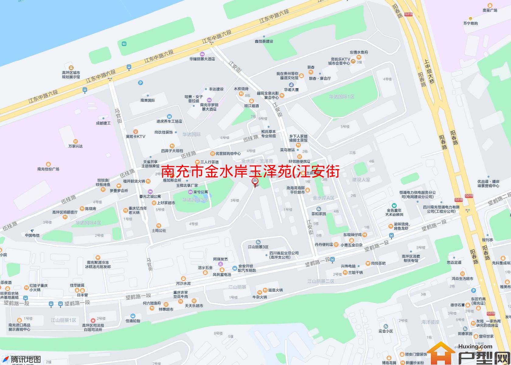 金水岸玉泽苑(江安街9号)小区 - 户型网
