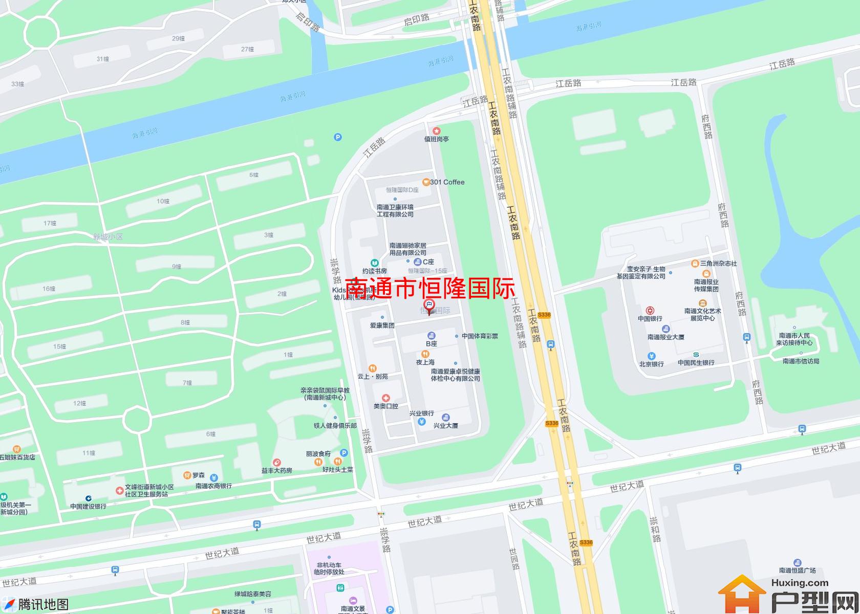 恒隆国际小区 - 户型网