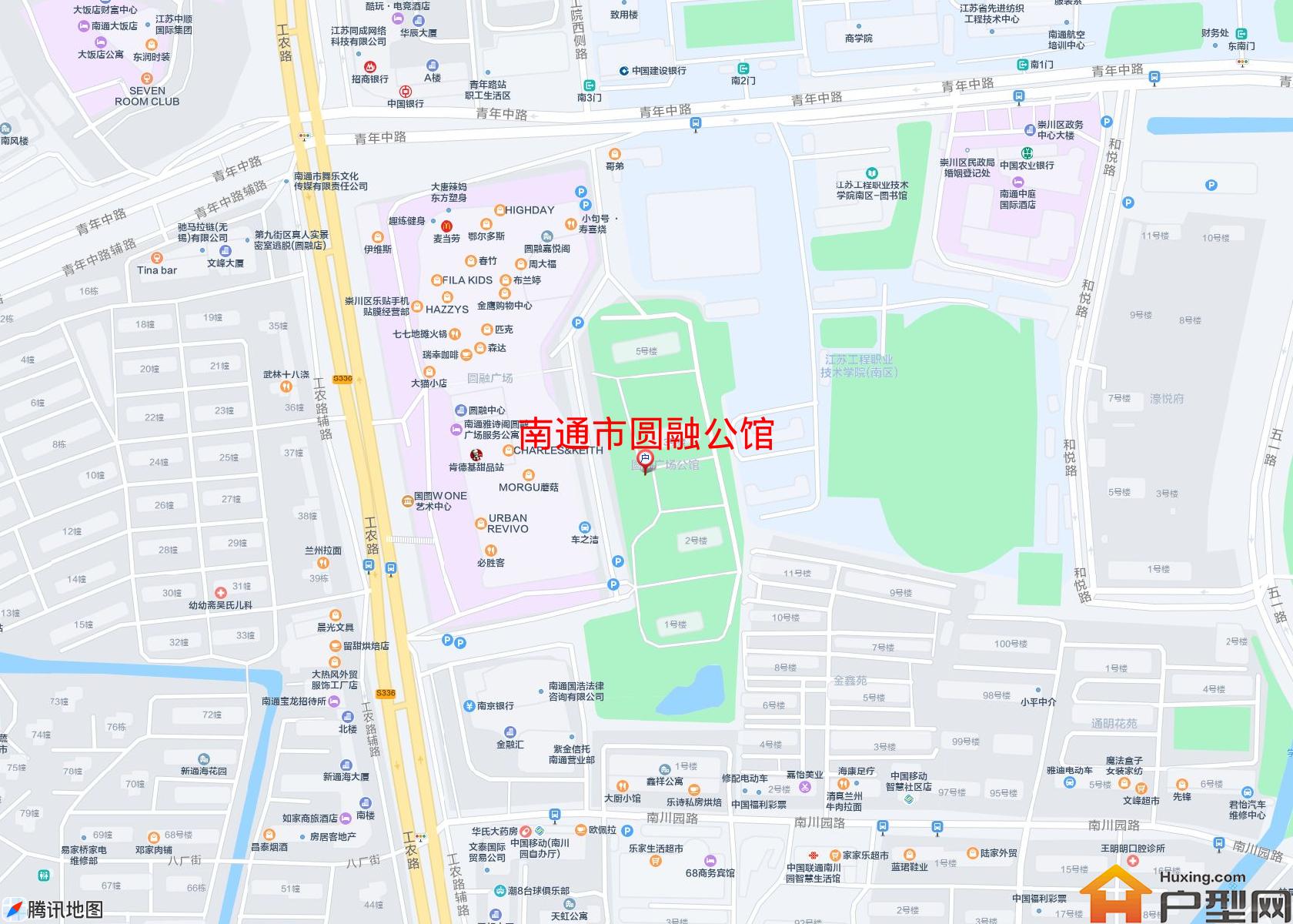 圆融公馆小区 - 户型网