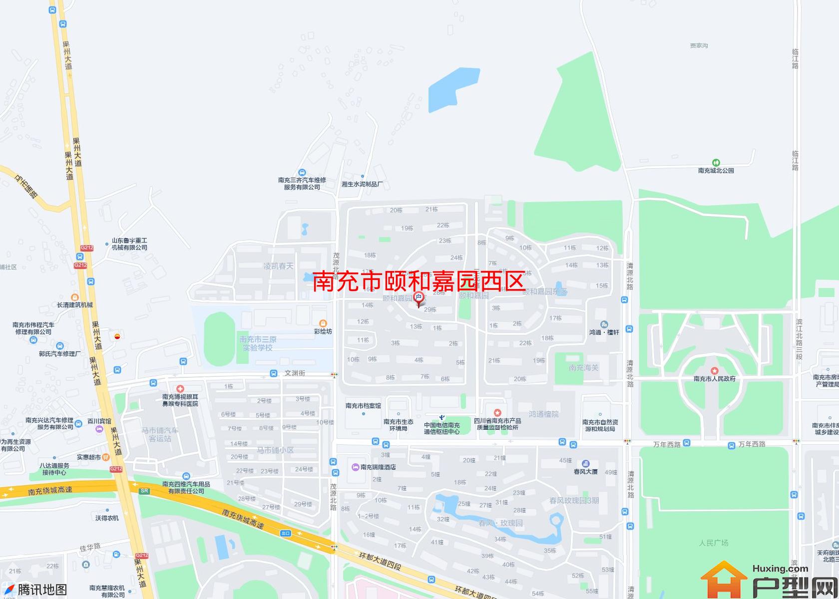颐和嘉园西区小区 - 户型网