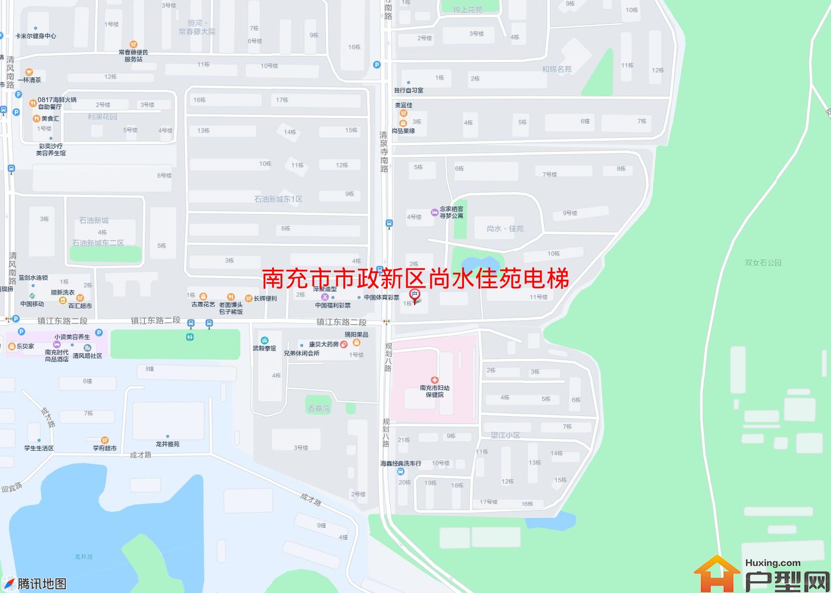 市政新区尚水佳苑电梯小区 - 户型网