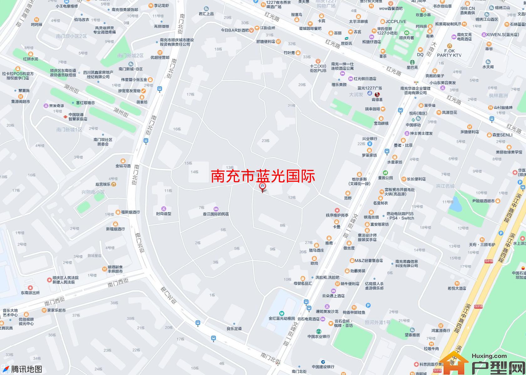 蓝光国际小区 - 户型网