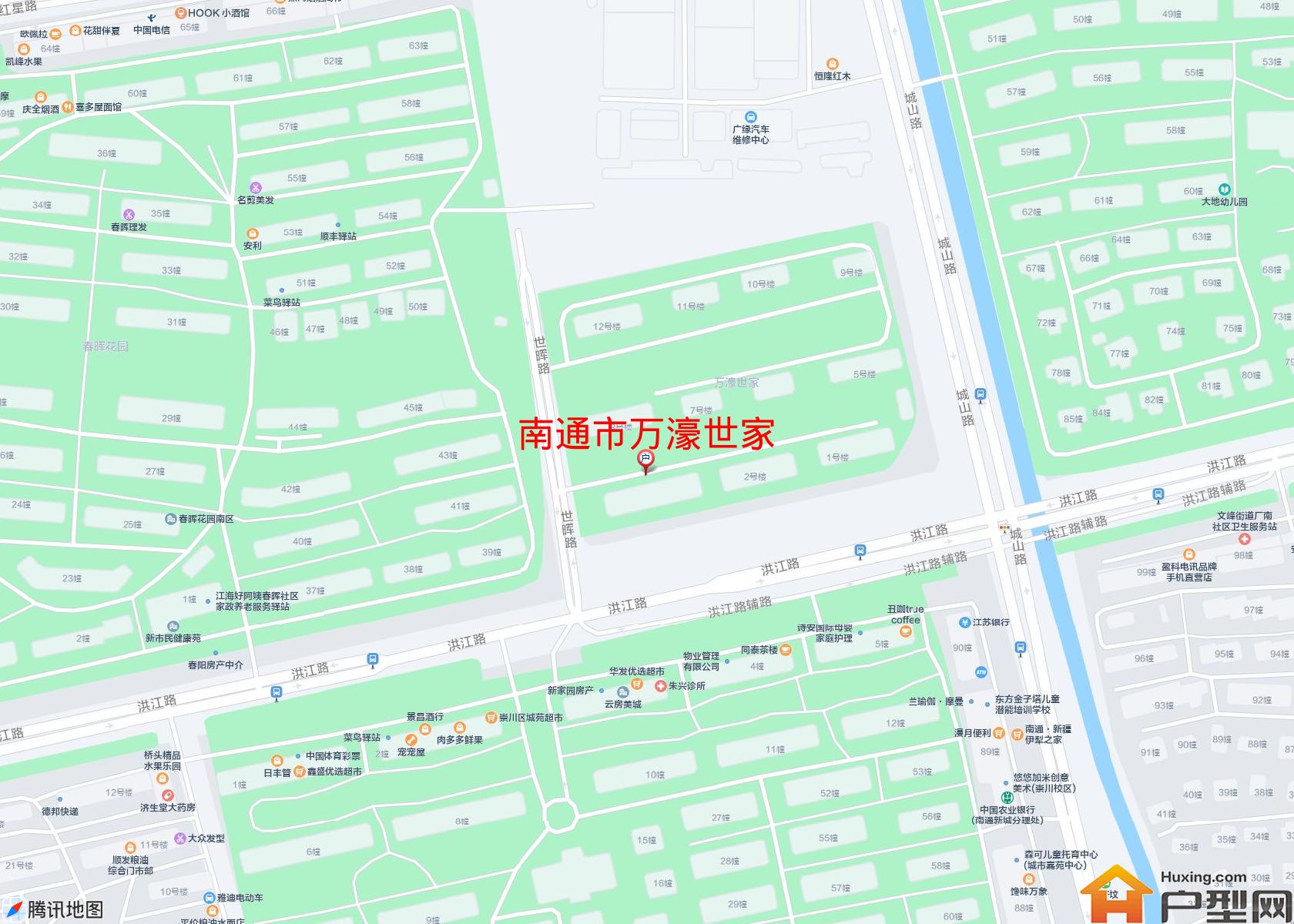 万濠世家小区 - 户型网